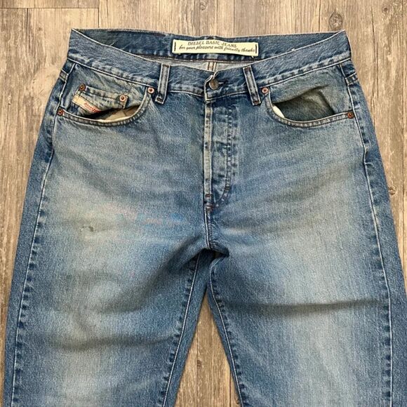 Vintage Diesel Cochise Western Wear Denim Jeans Size 34X34 - Picture 5 of 7